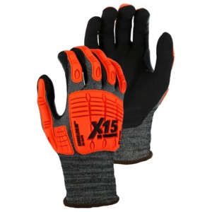 no_rin_majic　⓷ Cut-Less Korplex Glove with Foam Nitrile Palm, 18g, ANSI A4